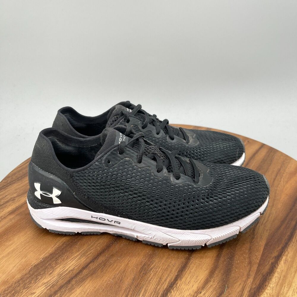 Under Armour HOVR Sonic 4 Shoes Womens Size 9.5 Black Running Comfort Walking